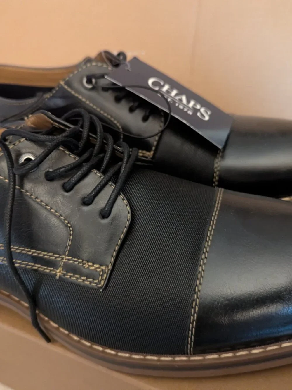 Men's Cap-Toe Derby Shoes